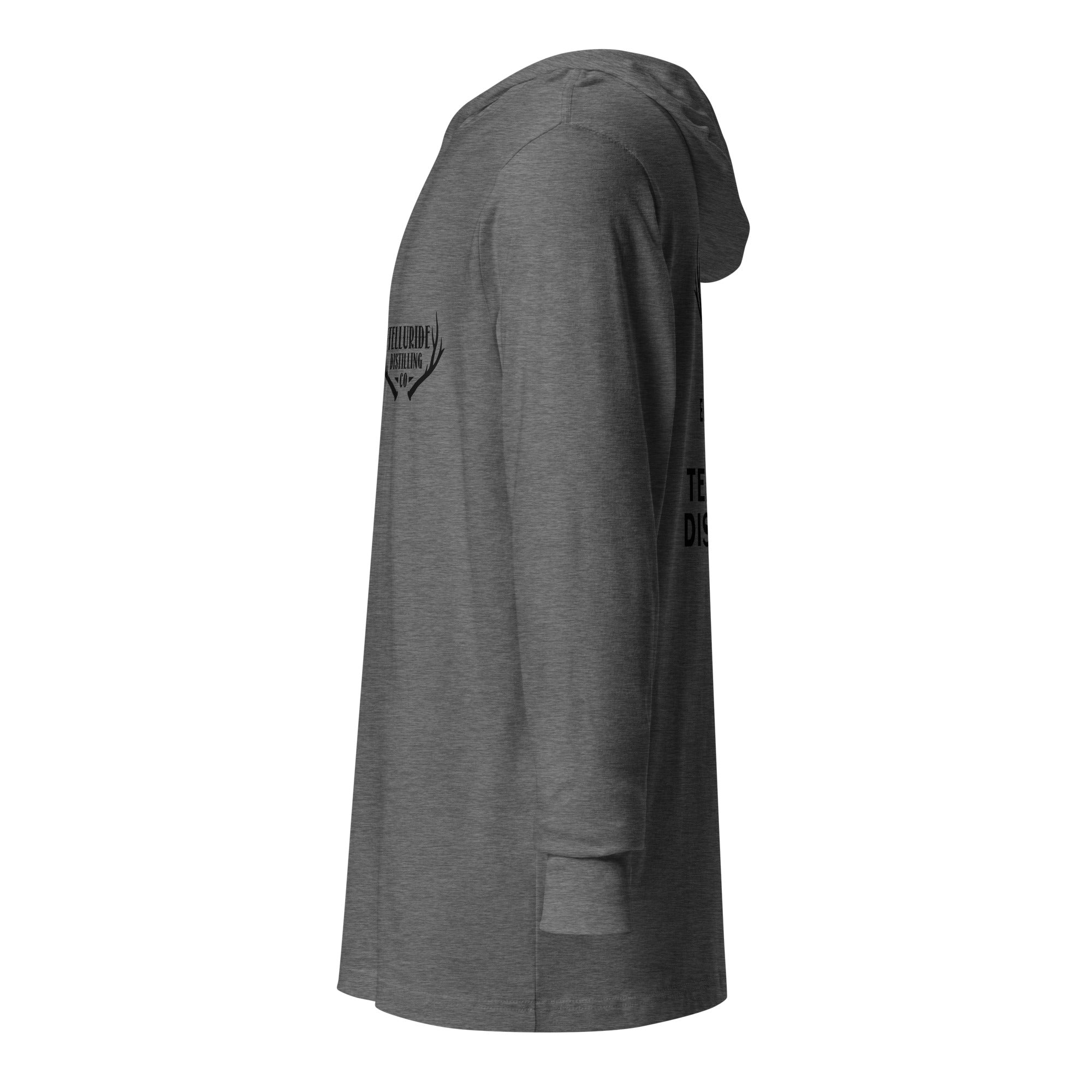 Elk Skull Hooded Long Sleeve Tee – Telluride Distilling Company